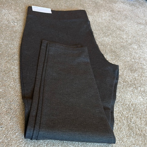 LOFT Charcoal Mid Rise Leggings XL - Picture 3 of 6